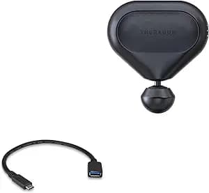 BoxWave Cable Compatible with Therabody Theragun Mini - USB Expansion Adapter, Add USB Connected Hardware to Your Phone