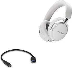 BoxWave Cable Compatible with Bose QuietComfort Ultra (2nd Gen) - USB Expansion Adapter, Add USB Connected Hardware to Your Phone