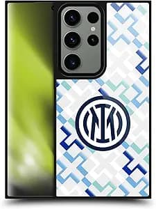 Head Case Designs Officially Licensed Inter Milan Away 2025/26 Crest Kit Gel Armor Case [Military Grade Drop Protection] Compatible with Samsung Galaxy S24 Ultra 5G