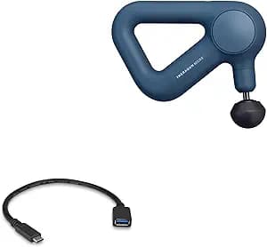 BoxWave Cable Compatible with Therabody Theragun Relief - USB Expansion Adapter, Add USB Connected Hardware to Your Phone