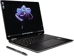 New Spectre x360 2-in-1 13.5'' 3K2K OLED, multitouch Display Laptop 12th Gen i7-1255U Active Stylus Pen Plus Best Notebook Stylus Pen Light (12th Gen Intel i7|1TB SSD|16GB Ram|11 Home)